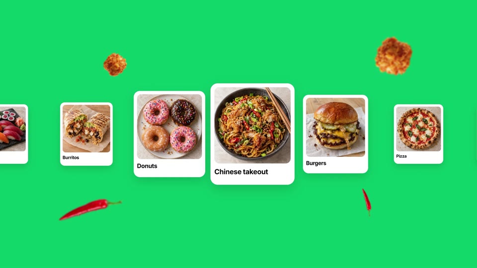 Craving to Order, made for Uber Eats